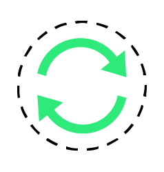 Arrows graphic rotation