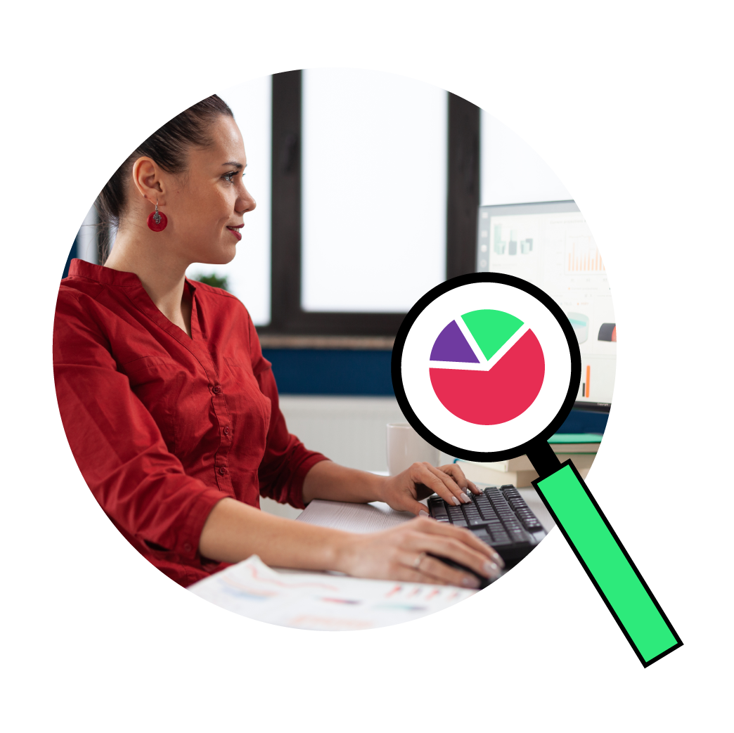 Person on Computer