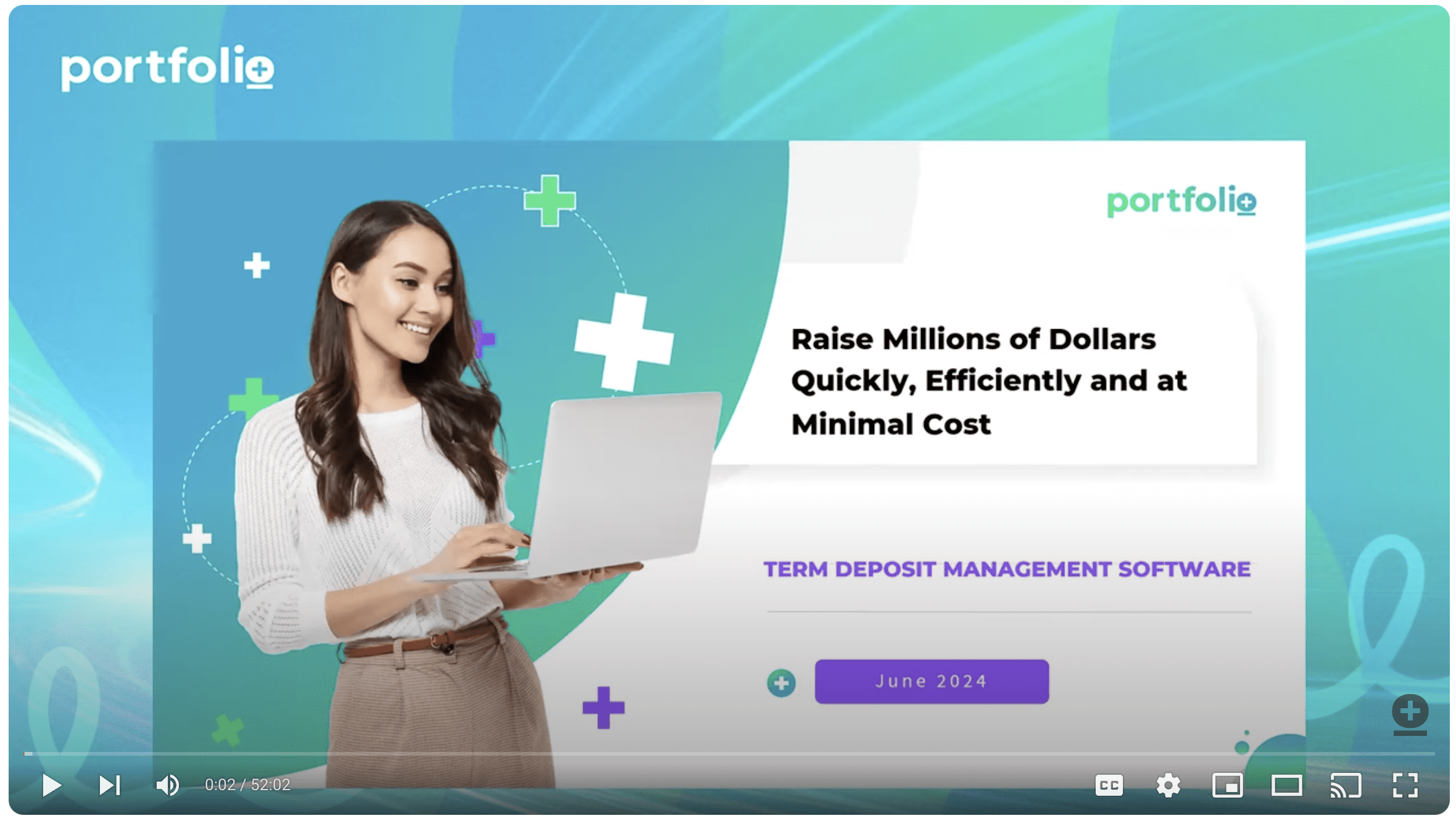 Webinar still of Portfolio+ GIC webinar in 2024
